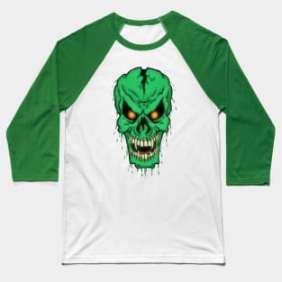 Slimy Skull Baseball T-Shirt